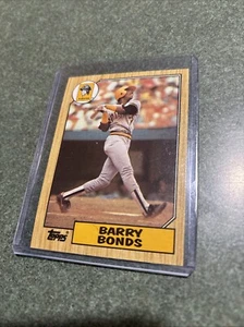 1987 Topps - #320 Barry Bonds (RC) - Picture 1 of 2