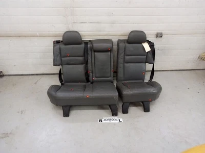 Volvo 850 Set Of Rear Leather Seat Black Fits 1993 1994 1995 1996 1997 93 94 95 - Image 1 of 4