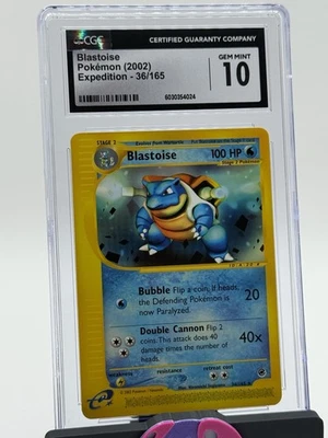 Blastoise Expedition 36/165 CGC 10 Foto 1 de 2