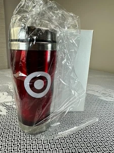 Neu Vintage Original Sammlerstück Target Edelstahl Becher mit Deckel - Bild 1 von 6