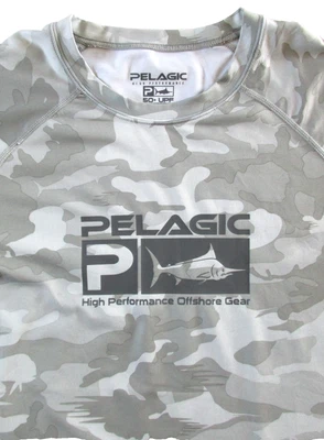 Camisa Pelágica Alto Rendimiento Pesca Para Hombre XL Camuflaje Haida Gwall Pez Espada UPF50 Foto 1 de 4