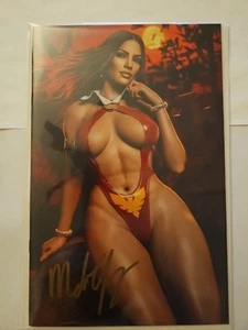 Melinda Young Vampirella Cover Exclusive New Drop Limited Signed with (COA) - Picture 1 of 2
