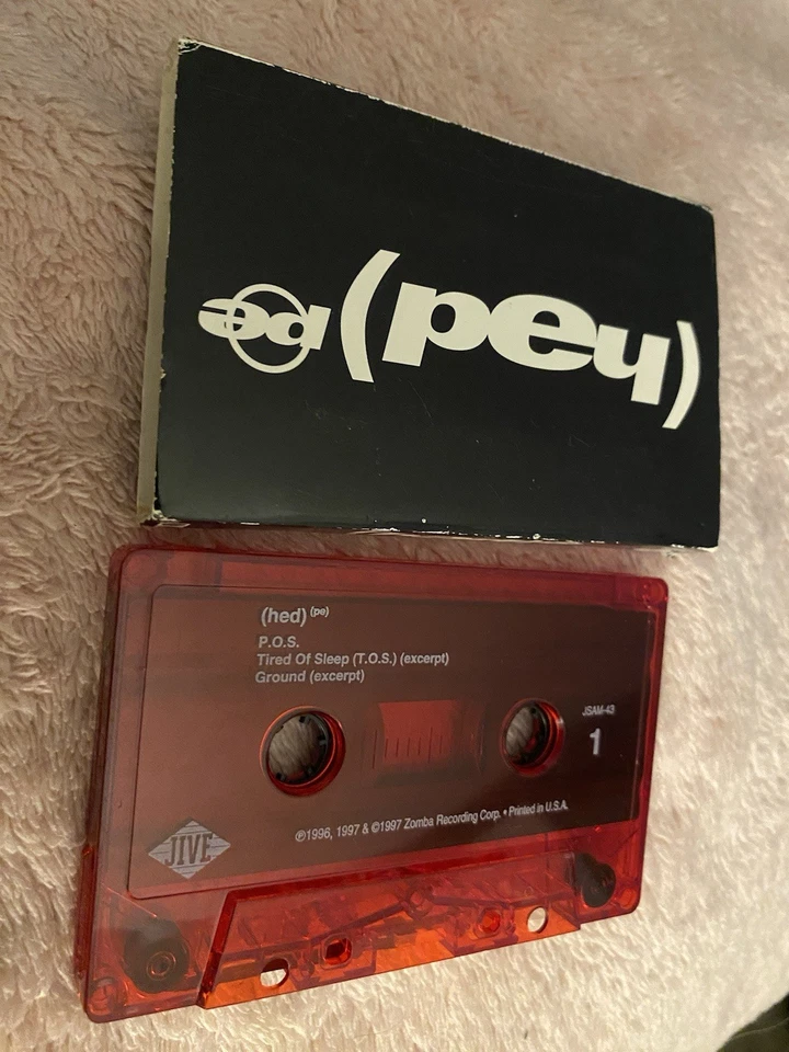 Hed p.e Cassette Single 1997 POS, Tired Of Sleep, Ground Foto 1 de 4