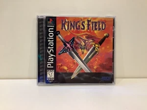 King's Field (PS1) Jewel Case Variante Versione Completo CIB con Reg Card! Testato! - Foto 1 di 18