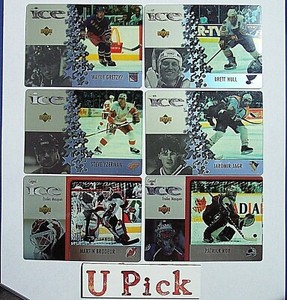 U PICK   1997-98  McDonald's  Upper Deck  ICE  Complete Your Set... Cheap.