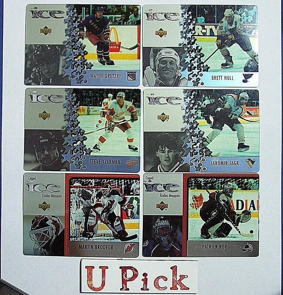 U PICK   1997-98  McDonald's  Upper Deck  ICE  Complete Your Set... Cheap. - Image 1 of 1