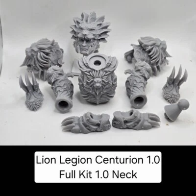 3D-печатный НАБОР ЦЕНТУРИОНОВ ЛЕГИОНА ЛЬВА 1,0 ГРИФ мифический легион масштаб 1:12 - Изображение 1 из 4