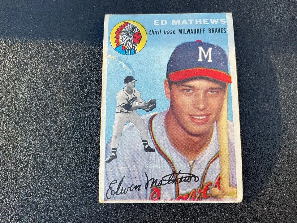 1954 TOPPS BASEBALL PICK CARDS YOU WANT - Image 1 of 1