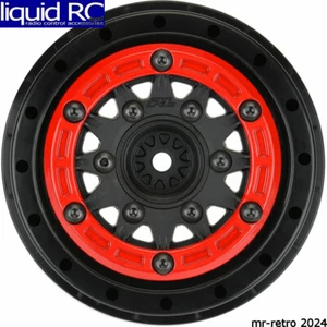 Pro-Line 281104 1:10 Raid Bead-Loc F/R 2.2 /3.0 SC 2 Rd/Blk - Picture 1 of 2