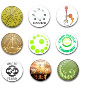 INSIGNIAS DE BOTÓN 25MM / 1" X9 PARA CÍRCULOS DE CULTIVO - Imagen 1 de 1