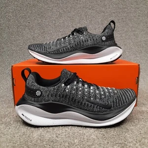 Nike ReactX Infinity Run 4 Oreo Women Sneaker Shoes Size 7 Black Grey White - Picture 1 of 12
