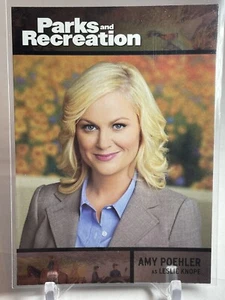 2013 Press Pass Parks and Recreation Amy Poehler as Leslie Knope #69 Foil - Picture 1 of 2