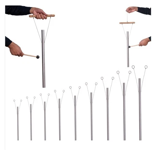 New 9 Sacred Solfeggio Pipes -louder than Tuning forks for Sound Healing Therapy - Image 1 of 1