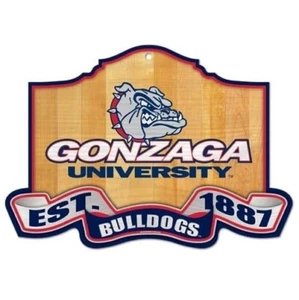 Gonzaga Bulldogs Sign 11" X 17" Wood Sign - Picture 1 of 1