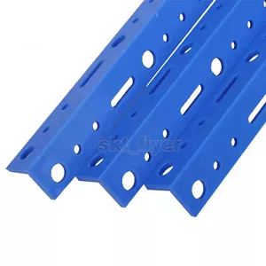 5pcs Blue 20cm Plastic Connect Strip Fix Rod Frame For DIY Robotic Car Model Toy - Picture 1 of 6