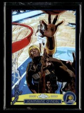 2003 Topps Chrome #7 Jermaine O'Neal Black Refractor /500 EX/NM