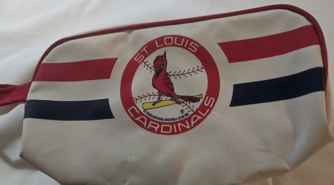 Men's St. Louis Cardinals Groom bag, Kmov, Mid America Chevy Dealers logos Cover