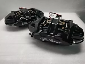 ALFA GIULIA STELVIO BREMSSÄTTEL PAAR LINKS + RECHTS BREMBO 4TOPF QUADRIFOGLIO QV - Bild 1 von 3