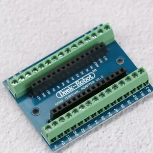 Nano Terminal Adapter for the Arduino Nano V3.0 AVR ATMEGA328P-AU Module Board - Picture 1 of 5