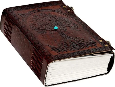 Tree Of Life Large Leather Journal Handmade Writing Notebook Diary Sketchbook - Image 1 of 4