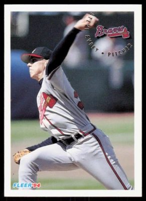 1994 Fleer 350 Steve Avery Atlanta Braves - Image 1 of 2