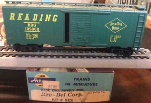 Athearn / BEV-BEL HO 511 40' Boxcar READING RDG 109300 KD's - Picture 1 of 4