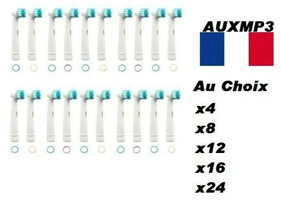 Brossette de remplacement brosse a dent oral B envoi de france en suivi