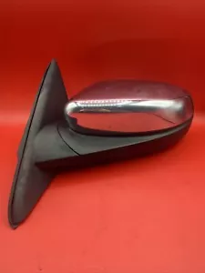 10 - 19 Ford Taurus Heated Driver Side Mirror With Puddle Light Chrome - Picture 1 of 11