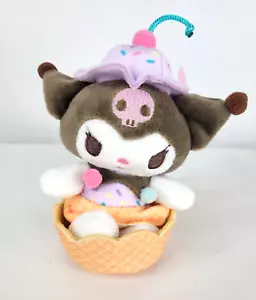 Sanrio Kuromi My Melody Ice Cream Parlor Series Plush Japan 22682 Kawaii - Picture 1 of 6
