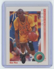 1992-93 Star Pics Pro Prospects Harold Miner .  USC Trojans #84