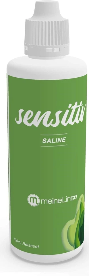 meineLinse SENSITIV SALINE - Kochsalzlösung zum Abspülen und Benetzen von Kontak