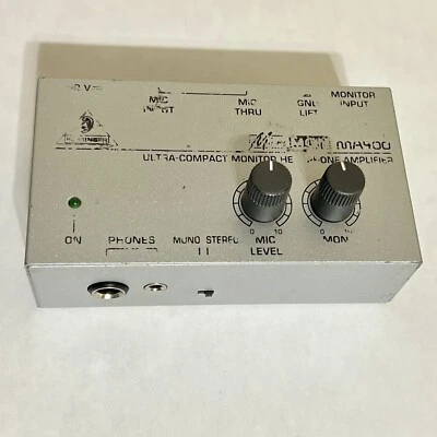 Behringer MA400 Ultra-Compact Micromon Headphone Amplifier SLR - Image 1 of 3