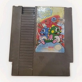 Bubble Bobble Nintendo NES Game - Tested