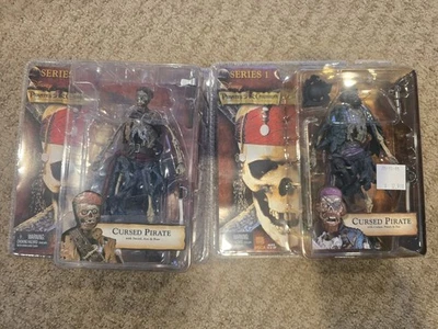 Piratas del Caribe PIRATAS MALDITOS x2 Serie 1 y 3 Figuras Neca Disney Nuevo Foto 1 de 4