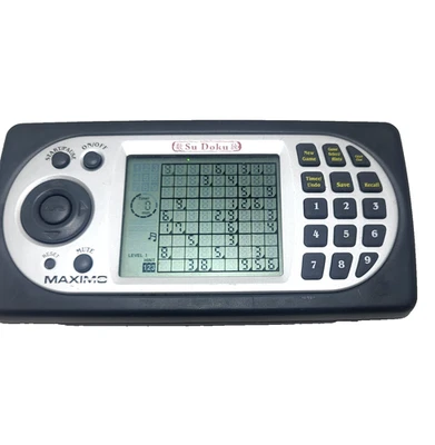 Electronic Sudoku Su Doku Plus Juego de Viaje Portátil Probado y Funciona Foto 1 de 4