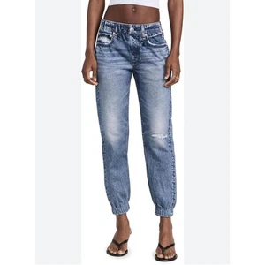 Rag & Bone Miramar Denim-Print Joggers - Size Medium (new) - Picture 1 of 10