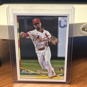 2024 Topps Archives Baseball #204 Masyn Winn, St. Louis Cardinals RC - Picture 1 of 2