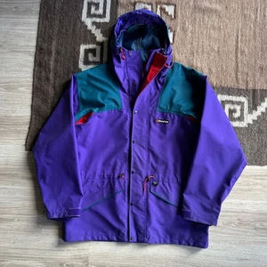Vintage Berghaus Alpine Extreme 90s Gore-Tex Purple Jacket UK Made Size XL - Picture 1 of 9