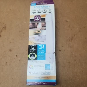Jasco Enbrighten 12" Wi-Fi Linkable Smart Plug-In LED Color Under Cabinet Light - Picture 1 of 2