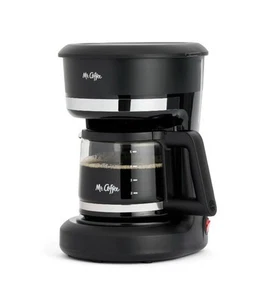 Mr.Coffee 5Cup Switch Coffee Maker Black Small Drip Coffee Machine 25OZ Capacity - Picture 1 of 9