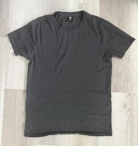 Camiseta ajustada FSBN para hombre talla grande 100 % algodón gris - Imagen 1 de 3