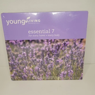 Juego de 7 aceites esenciales Young Living - Paz y calmante, alegría, PanAway, menta Foto 1 de 3