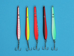 Juego de 5 intermitentes de trucha de mar aprox. 28 g - Imagen 1 de 1