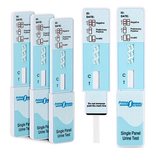 Prime Screen 5 × THC Cannabis Marijuana Urine Drug Test Kit Self Test Kit - Picture 1 of 6