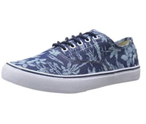 Crevo Mens Captain Fashion Sneaker Shoes, Hawaiian Print, size 10.5 - Picture 1 of 4