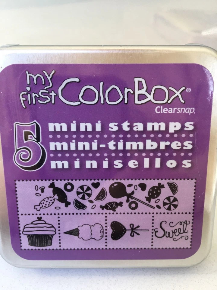 My First ColorBox - Dulces - 5 estampillas - NUEVO Foto 1 de 1