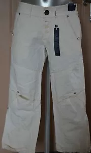 joli pantalon 3/4 femme blanc en lin HIGH USE TAILLE 36 modèle vigour TOUT NEUF - Picture 1 of 5