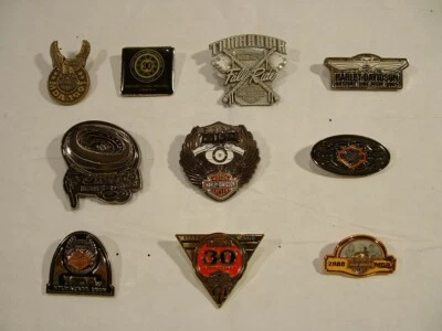 10 - Prendedores Harley Davidson Rally/Evento/Membresía 1 Foto 1 de 4