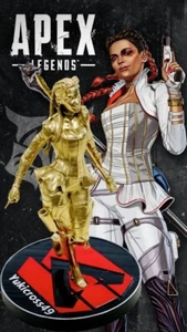 apex legends LOBA Statuetta Oro Con Id personalizzabile - Imagen 1 de 4