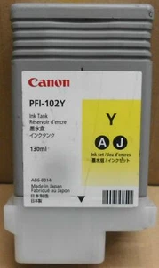 Canon PFI-102Y Tinte yellow 0898B001 IPF 600 610 655 700  720 750  765   2018  D - Bild 1 von 1
